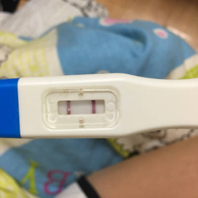 7月5号月经结束,8月8号晕了一下,9号测出怀孕