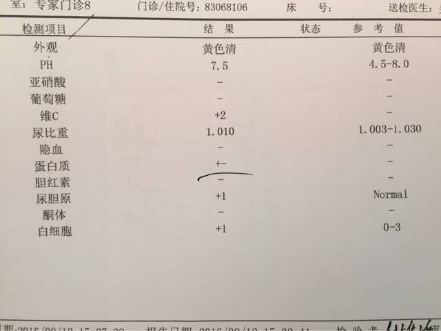 孕38周尿检结果甲减的宝妈有没有?_医生没说