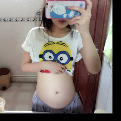 一般拍孕妇照几个月合适吖,我不显怀