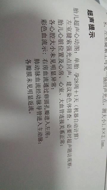 心脏b超报告会看的帮我看看,有没有什么问题,