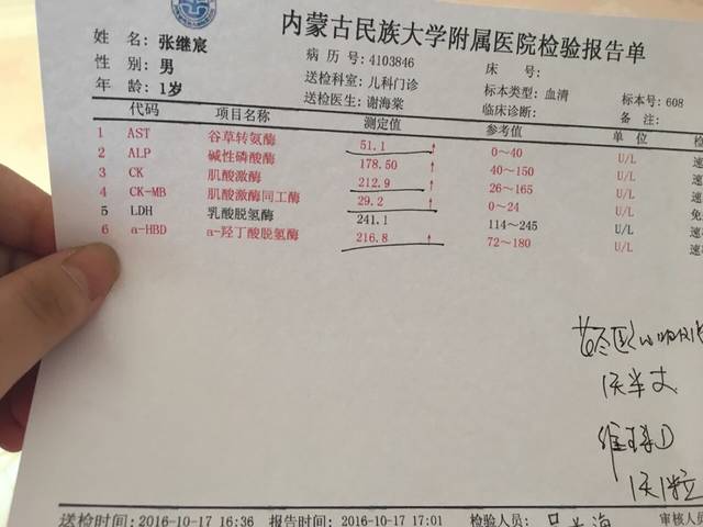 小孩心肌酶高怎么办 小孩心肌酶偏高怎么办答:健康的儿童在检测心肌酶