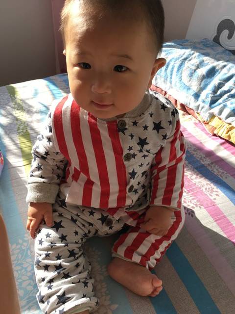 八个月宝宝都多高,涨太快是不是得补钙呀_宝宝