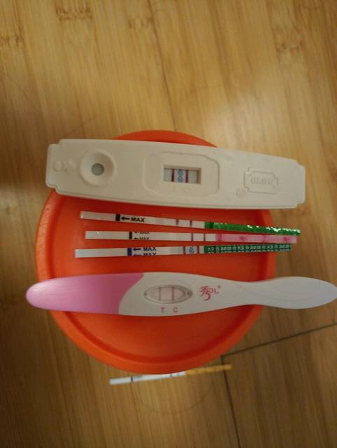 同房第九天,头晕反胃测了下早早孕_大家帮我看