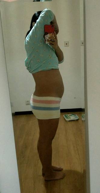 孕27周的肚子_孕27+2的肚子,怀孕前90斤,现在
