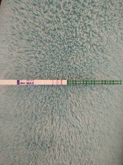 【新手报到】孕35天,试孕纸这样正常吗?_刚刚