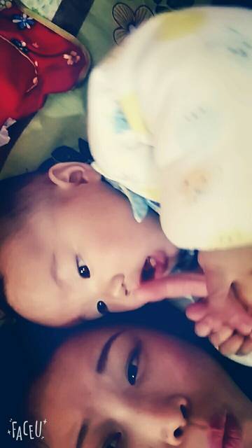 害怕你呀_儿子九个月现在嘴巴一刻都不停歇_