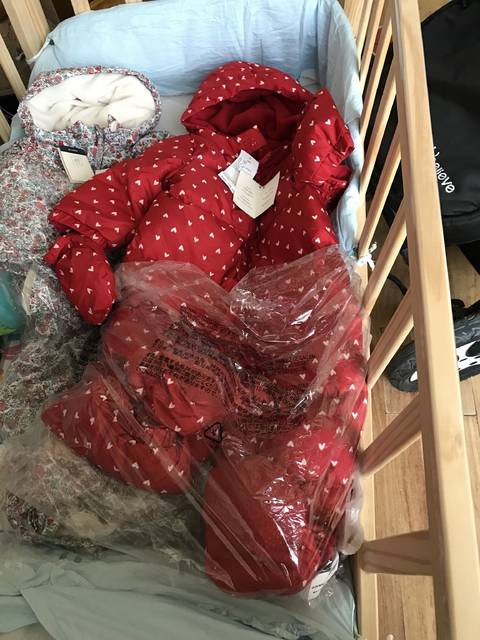 全新gap连体羽绒服_参考身高:18-24月 颜色分