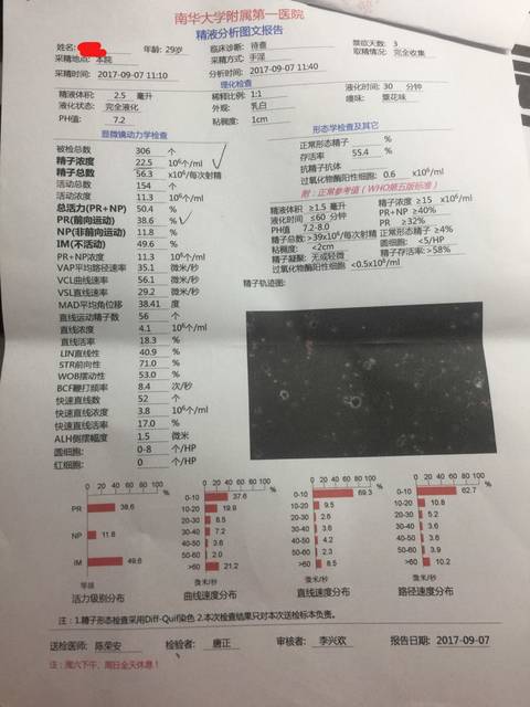 正常形态精子率多少才算正常?