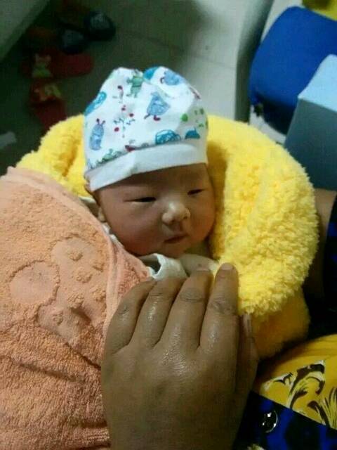 生了6斤一两的宝贝