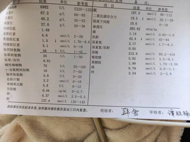 谷丙转氨酶高这么点也要复查?
