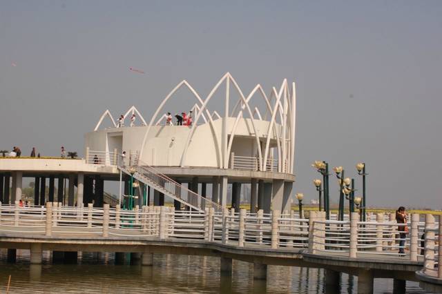 春游--金湖荷花广场