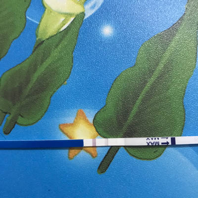 自己测试是这样为什麼去医院尿检是阴性
