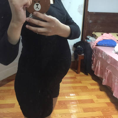 怀孕32周男宝肚型图图片