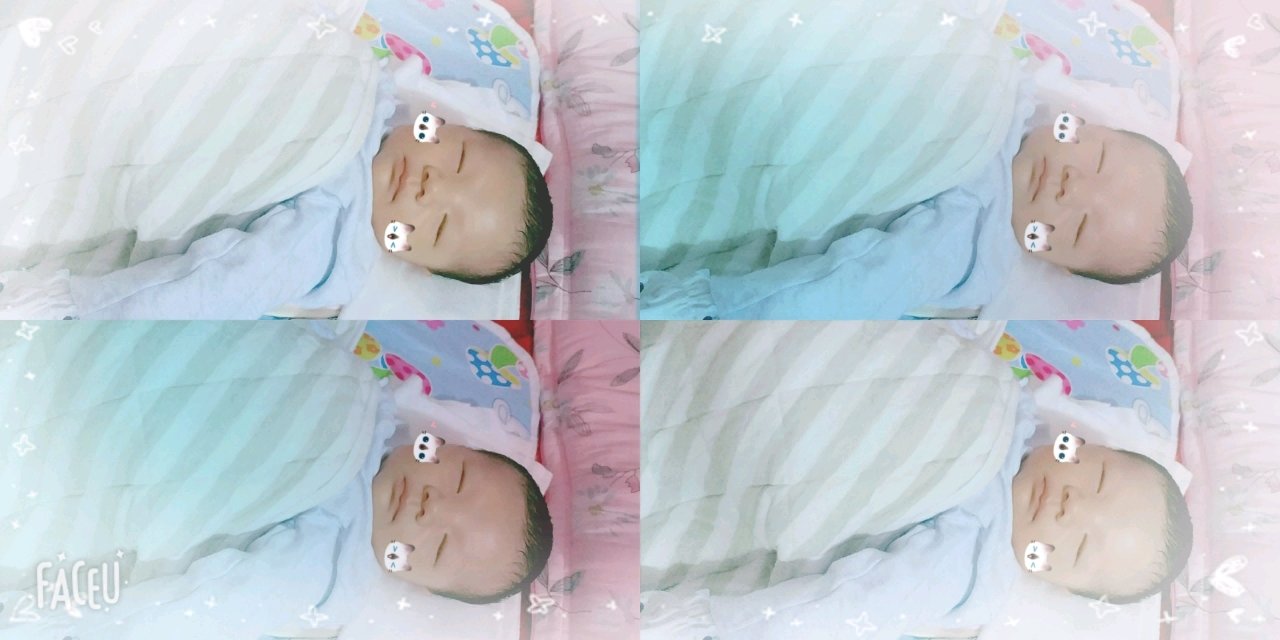 宝贝小满月了