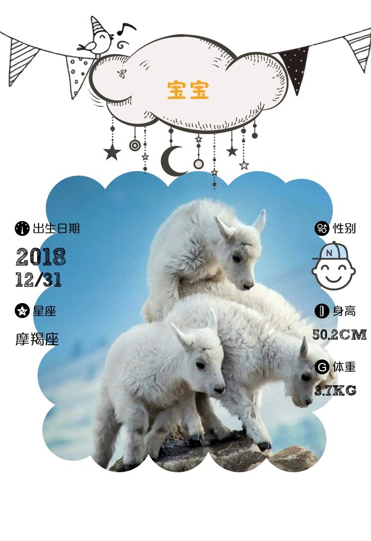 【报喜】宝宝出生了