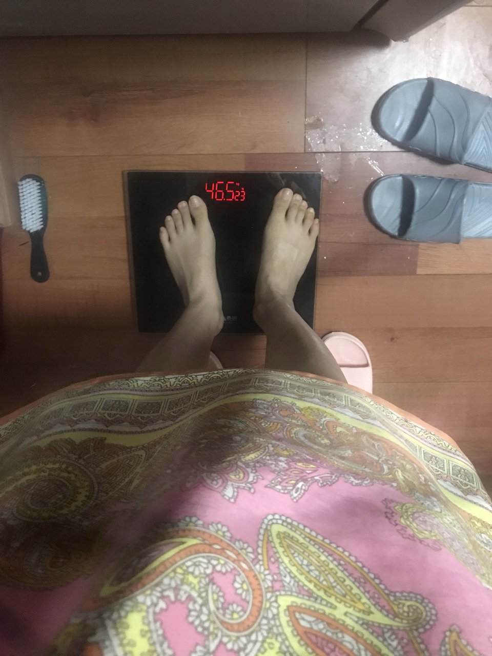 又瘦了一点