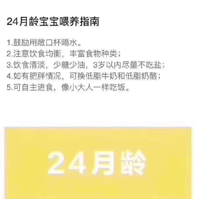 6--24月辅食喂养指南