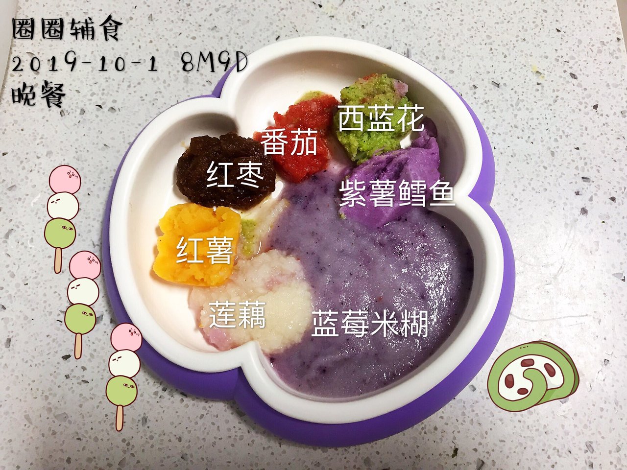记录给圈宝做的那些辅食😊