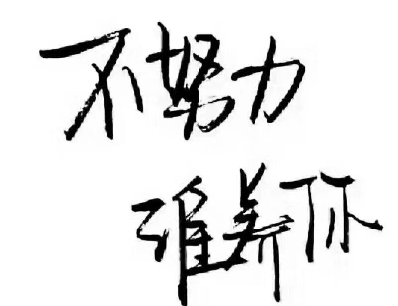 再难也要努力鸭！！