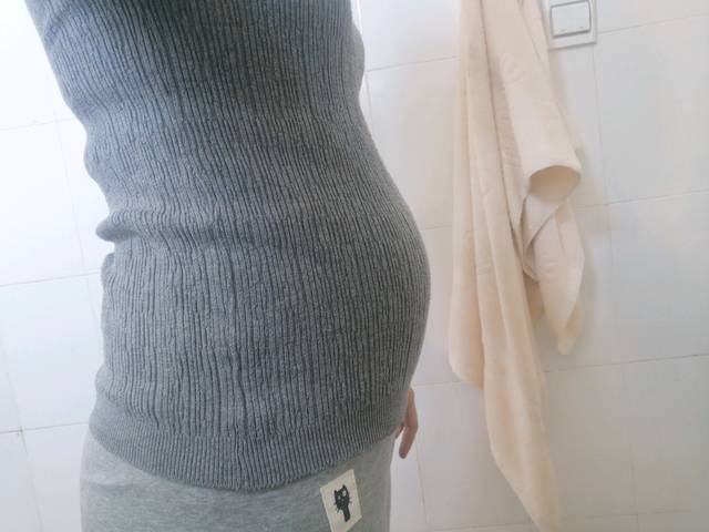 大家的肚子都多大了?来晒图呀