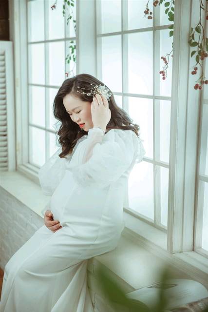 怀孕时拍的孕妇照!