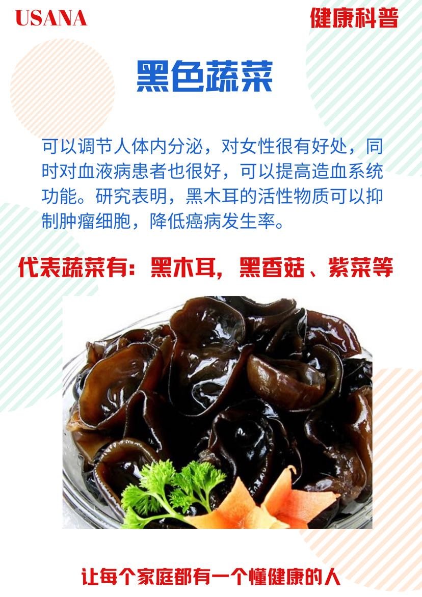 不同颜色蔬菜，营养大不相同！