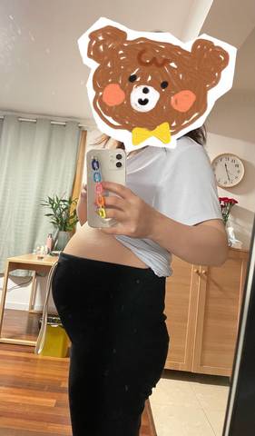 孕25周肚子图片